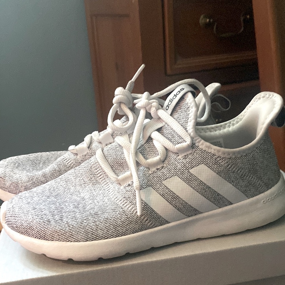 Adidas cloud-foam pure 2.0 slip on running sneakers